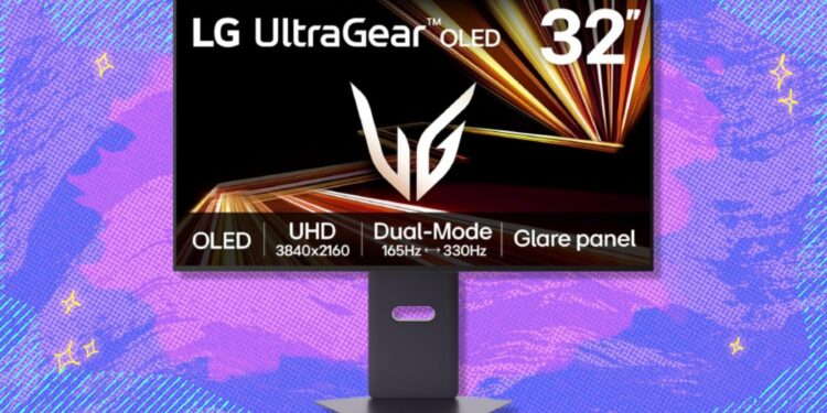 LGs 32-inch 4K OLED UltraGear gaming monitor is now $750 at Amazon — act fast to save over $500