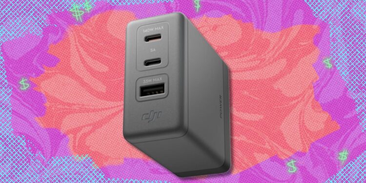 The only travel charger you need: Get the 140W DJI Power GaN Charger for under $60