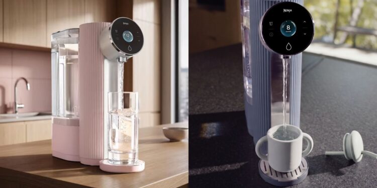 The Ninja HydraSense is a compact countertop water filtration system that removes up to 99% of stuff you dont want to drink