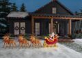 Home Depot is kicking off the holidays with a 10-foot polar bear and a Santa you control from your phone