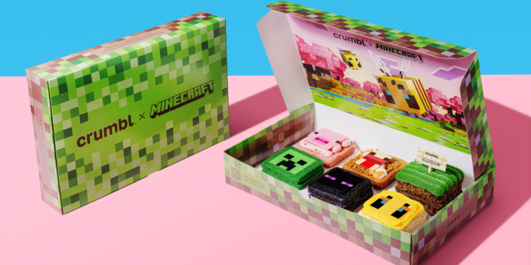 Crumbl Cookies just announced a Minecraft menu, complete with exclusive mystery spoons