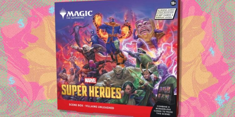 Magic: The Gatherings Marvel Super Hero Villains Unleashed Scene Box hits best-ever price at Amazon — save over $10