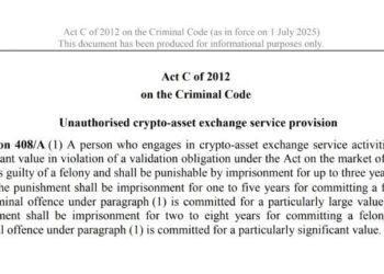 Hungary Repeals Strict Crypto Rules to Align With EU MiCA Framework