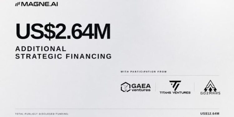 MAGNE.AI Secures $2.64M Strategic Funding for Edge AI, Agentic Payments and On-Chain Infrastructure