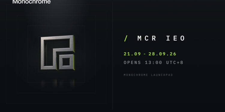 Multi-Asset Trading Venue Monochrome Exchange Announces IEO of Its Native Token, $MCR
