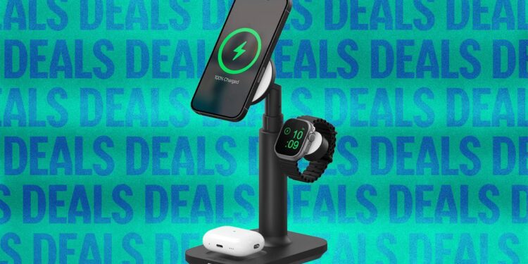 Mophie’s Extendable MagSafe 3-in-1 Charging Stand Is 50 Percent Off