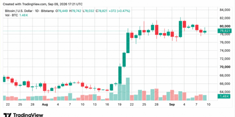 Bitcoin Price Steadies at $78K Despite $6B Treasury Action