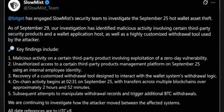 Bitget Hackers Were Inside the Exchange for 25 Days Before $388M Heist