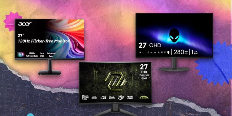 10 early Prime Day gaming monitor deals are live — beat the GPU bottleneck on a budget