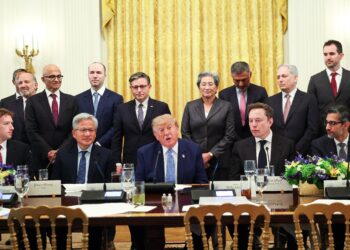 Trump rebrands AI as ‘super intelligence’ as tech giants sign White House accord