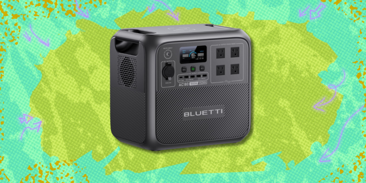 The Bluetti AC180 power station is $50 off at Amazon — act fast to buy for $449