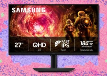 The 27-inch Samsung Odyssey G5 QHD gaming monitor is nearly back to its lowest-ever Amazon price
