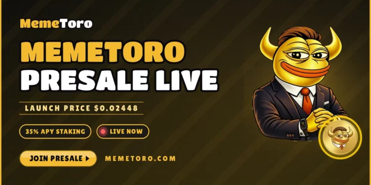New crypto presale 2026: MemeToro’s AI utility and stage 7 progress stands out