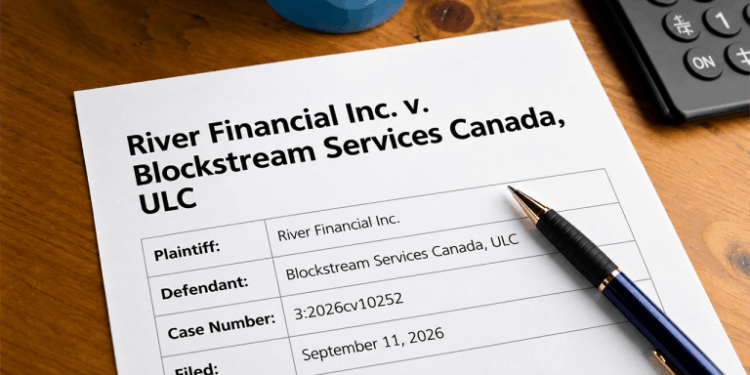 Same Name, Different Company: Blockstream Addresses $6.7M River Lawsuit