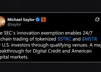 Saylor Says SEC Exemption Puts Tokenized MSTR and STRC Onchain 24/7