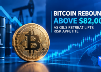 Bitcoin Rebounds Above $82,000 as Oil’s Retreat Lifts Risk Appetite