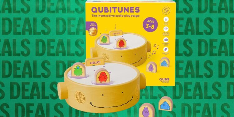 The Qubitunes Soundstage Toy Is a Great Gift for Kids