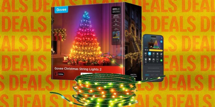 Govee Christmas Lights 2 Deal: Save $25 on These Smart String Lights