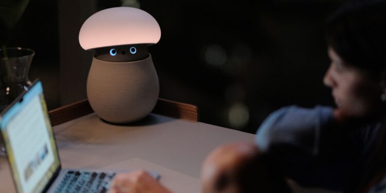 Meet Mori, a Cute Robot Mushroom That Doesn’t Really Say (or Do) Anything