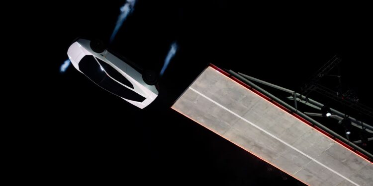 The Physics Behind Tesla’s Flying Roadster