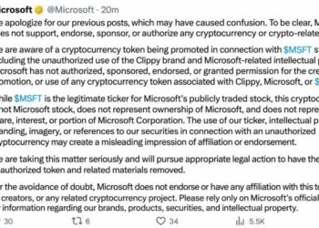 Microsoft’s X Account Hijacked to Promote Clippy Meme Coin