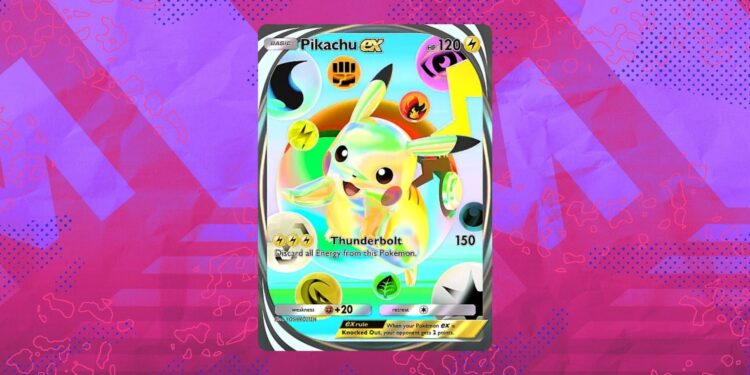 Pokémon TCG Pocket is giving away a free immersive Pikachu ex card — how to get it