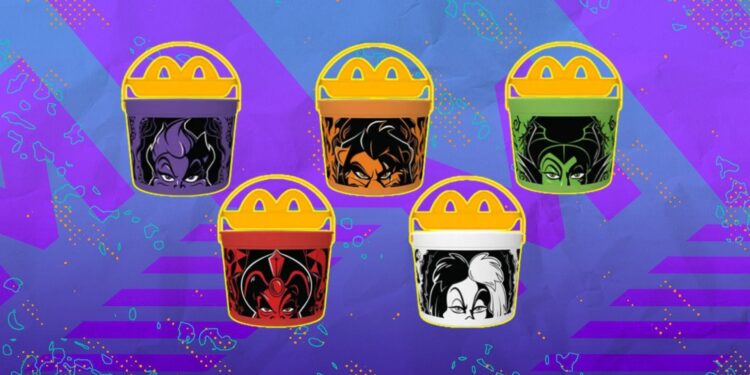 Disneys most iconic villains are taking over McDonalds Boo Buckets: How to buy