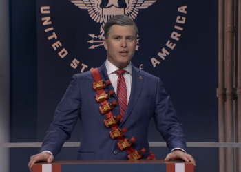 Pete Hegseth addresses the USS Lincoln in SNL Cold Open