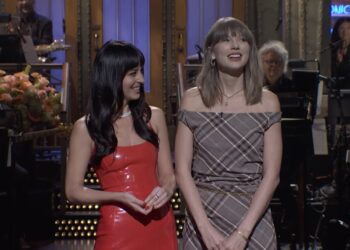 Watch Taylor Swift crash Dakota Johnsons SNL monologue