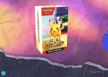 The Pokémon TCG 30th Celebration Booster Bundle is in related stock term at Amazon — shop for $99