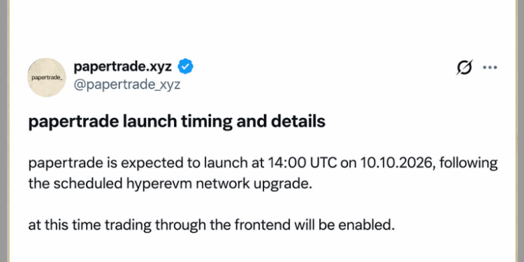 Papertrade Perp DEX Pulls in $118M in 24 Hours With 1,000x Leverage