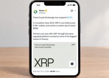 XRP Lands on Paxos, the Crypto Engine Behind PayPal, Venmo, and Schwab