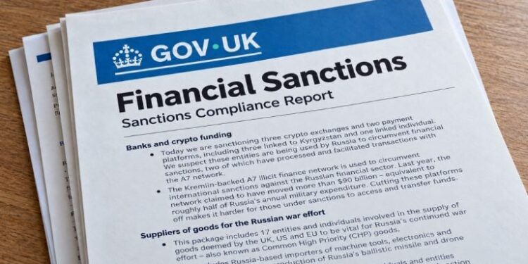 UK Sanctions Crypto Exchanges Over Suspected Russia-Linked Evasion