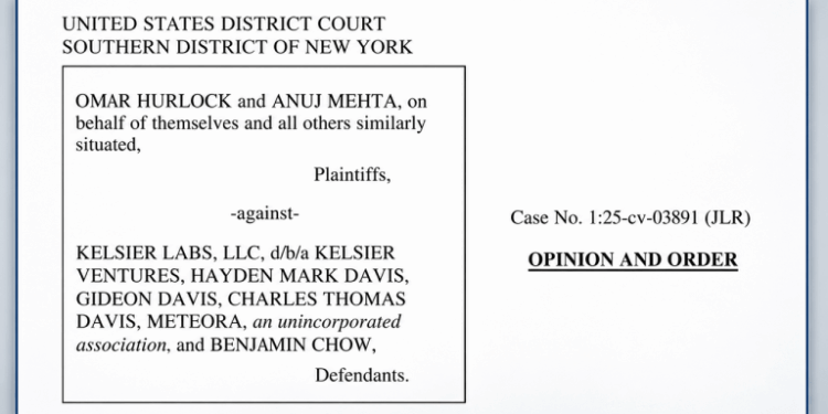 US Judge Dismisses Libra Crypto Class Action Against Kelsier